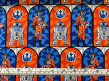 Charger l&#39;image dans la galerie, Star Wars Stain Glass - Multi Fabric - 1/2 Meter - Cotton Fabric
