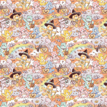 Load image into Gallery viewer, Character Halloween IV - Care Bears - Multi Fabric - 1/2 Meter - Cotton Fabric
