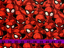 Load image into Gallery viewer, Marvel Spider Sense CP73982 Fabric - 1/2 Meter - Cotton Fabric
