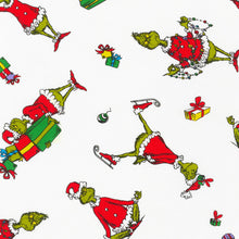 Load image into Gallery viewer, How the Grinch Stole Christmas ADE-20996-223 White Robert Kaufman - 1/2 Meter - Cotton Fabric
