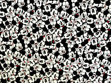 Charger l&#39;image dans la galerie, Mickey Mouse 85271001 White Fabric - 1/2 Meter - Cotton Fabric
