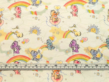 Charger l&#39;image dans la galerie, Care Bears - Sketch Art - Care Bears in the Clouds Multi Fabric - 1/2 Meter - Cotton Fabric
