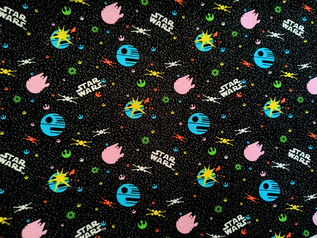 Star Wars 73011297JAS - Multi Fabric - 1/2 Meter - Cotton Fabric