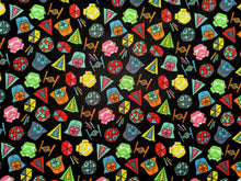 Charger l&#39;image dans la galerie, Star Wars 73011101JAS - Black Fabric - 1/2 Meter - Cotton Fabric
