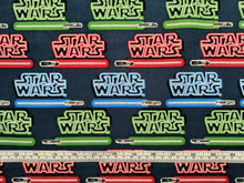 Load image into Gallery viewer, Star Wars 678361009736 - Navy Fabric - 1/2 Meter - Cotton Fabric
