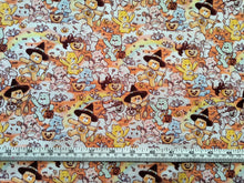 Load image into Gallery viewer, Character Halloween IV - Care Bears - Multi Fabric - 1/2 Meter - Cotton Fabric
