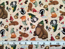 Load image into Gallery viewer, Gnomeland Rober Kaufman 21926 Cream Fabric - 1/2 Meter - Cotton Fabric
