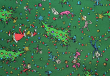 Charger l&#39;image dans la galerie, How the Grinch Stole Christmas 22569 Green Robert Kaufman - 1/2 Meter - Cotton Fabric
