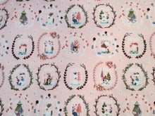 Charger l&#39;image dans la galerie, Winter Days Peach Flannel Fabric - 1/2 Meter
