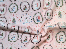 Charger l&#39;image dans la galerie, Winter Days Peach Flannel Fabric - 1/2 Meter
