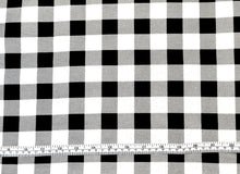 Charger l&#39;image dans la galerie, Buffalo Plaid White/Black Flannel Fabric - 1/2 Meter
