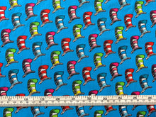 Charger l&#39;image dans la galerie, Dr. Seuss - Express Yourself #21476 - Blue Fabric - 1/2 Meter - Cotton Fabric
