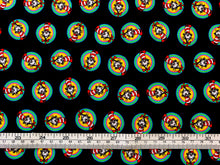 Charger l&#39;image dans la galerie, Dr. Seuss - Express Yourself #21475 - Black Fabric - 1/2 Meter - Cotton Fabric
