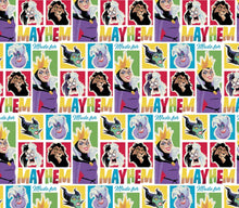 Charger l&#39;image dans la galerie, Disney Villains Mayhem Collection - Made for Mayham - Multi Fabric - 1/2 Meter - Cotton Fabric
