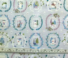 Load image into Gallery viewer, Winter Days Light Blue Flannel Fabric - 1/2 Meter
