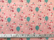 Charger l&#39;image dans la galerie, Disney - Winnie the Pooh - Piglet - Light Pink Fabric - 1/2 Meter - Cotton Fabric
