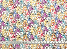 Charger l&#39;image dans la galerie, Care Bears - Sketch Art - Care Bears Packed Multi Fabric - 1/2 Meter - Cotton Fabric
