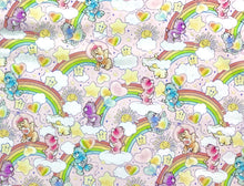 Charger l&#39;image dans la galerie, Care Bears - Sketch Art - Rainbows Light Pink Fabric - 1/2 Meter - Cotton Fabric
