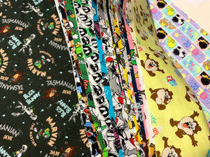 Looney Tunes - Ultimate Bundle - 20PCS Fat Quarter Bundle - Cotton Fabric