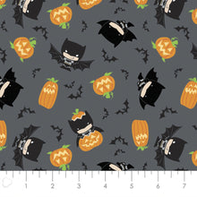 Charger l&#39;image dans la galerie, Halloween Batman Kawaii Fabric - 1/2 Meter - Cotton Fabric
