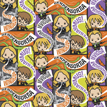 Charger l&#39;image dans la galerie, Harry Potter Spell Cast Fabric - 1/2 Meter - Cotton Fabric
