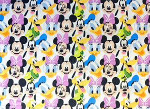 Mickey Mouse Play All Day 85271020 01 Fabric - 1/2 Meter - Cotton Fabric