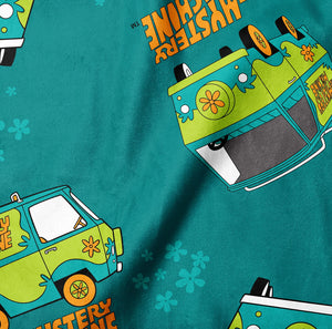 Mystery Machine - Minky - 1/2 Meter