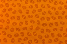 Charger l&#39;image dans la galerie, The Watcher Tainted Love - Orange Fabric - 1/2 Meter - Cotton Fabric
