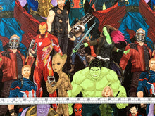 Charger l&#39;image dans la galerie, Marvel Avengers Multi Fabric - 1/2 Meter - Cotton Fabric
