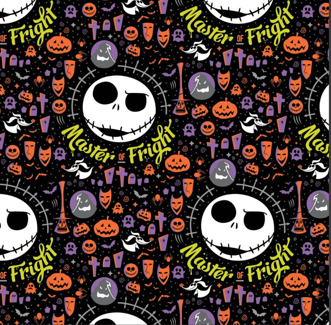 Frightful Halloween Fabric - 1/2 Meter - Cotton Fabric