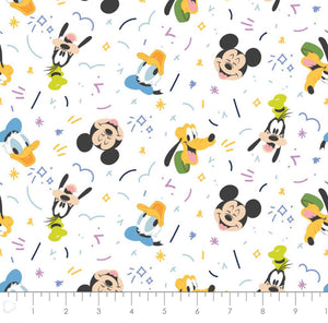 Mickey Mouse Play All Day 85271024 01 Fabric - 1/2 Meter - Cotton Fabric