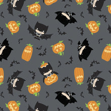 Load image into Gallery viewer, Halloween Batman Kawaii Fabric - 1/2 Meter - Cotton Fabric
