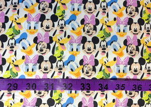 Mickey Mouse Play All Day 85271020 01 Fabric - 1/2 Meter - Cotton Fabric