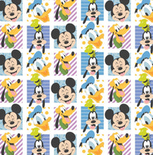 Load image into Gallery viewer, Mickey Mouse Play All Day 85271019 01 Fabric - 1/2 Meter - Cotton Fabric
