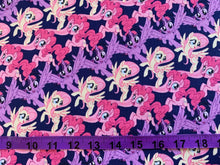 Load image into Gallery viewer, My Little Pony Fabric - 1/2 Meter - Knit Fabric
