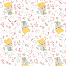 Load image into Gallery viewer, Disney Classic - Tinkerbell Fabric - 1/2 Meter - Cotton Fabric
