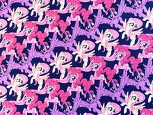 Load image into Gallery viewer, My Little Pony Fabric - 1/2 Meter - Knit Fabric
