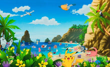 Load image into Gallery viewer, Sunny Day Pokemon Panel - Cotton Fabric
