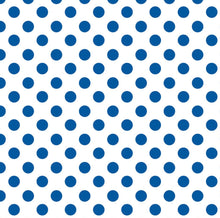 Load image into Gallery viewer, Mixology White/Royal Dots Fabric - 1/2 Meter - Cotton Fabric
