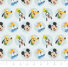 Load image into Gallery viewer, Mickey Mouse Play All Day 85271022 01 Fabric - 1/2 Meter - Cotton Fabric
