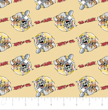 Load image into Gallery viewer, Tom and Jerry Foes Forever 24160207 03 Fabric - 1/2 Meter - Cotton Fabric
