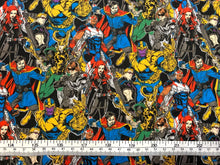 Load image into Gallery viewer, Marvel Comic Villains - Multi Fabric - 1/2 Meter - Cotton Fabric
