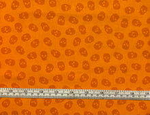 Charger l&#39;image dans la galerie, The Watcher Tainted Love - Orange Fabric - 1/2 Meter - Cotton Fabric
