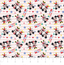 Charger l&#39;image dans la galerie, Character Nursery - Mickey Mouse Magic - Pink Fabric - 1/2 Meter - Cotton Fabric
