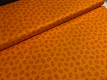 Charger l&#39;image dans la galerie, The Watcher Tainted Love - Orange Fabric - 1/2 Meter - Cotton Fabric
