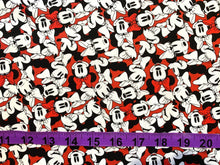 Charger l&#39;image dans la galerie, Minnie Tossed Face 85271010 02 Fabric - 1/2 Meter - Cotton Fabric
