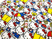 Charger l&#39;image dans la galerie, Hello Kitty at Play - White Fabric - 1/2 Meter - Cotton Fabric
