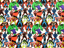 Charger l&#39;image dans la galerie, Marvel Retro Pack - White Fabric - 1/2 Meter - Cotton Fabric
