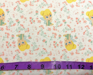 Disney Classic - Tinkerbell Fabric - 1/2 Meter - Cotton Fabric