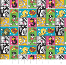 Load image into Gallery viewer, Looney Tunes III - Looney Tunes Frames - Multi Fabric - 1/2 Meter - Cotton Fabric
